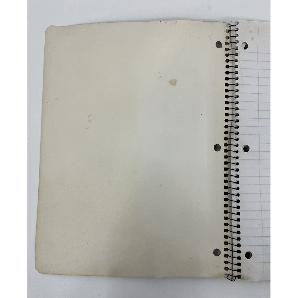 Vintage 1998 1999 Pokémon School Spiral Notebook Gotta Catch 'em All